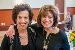 Professors Emeriti Alice Freed and Linda Gould-Levine