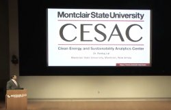 CESAC slide on projector