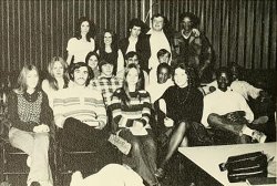 Group of students, 1973.