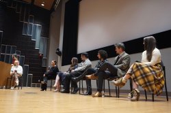 Panel Discussion Participants on stage.