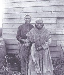 Sylvia Du Bois and her daughter Elizabeth Alexander, 1882.
