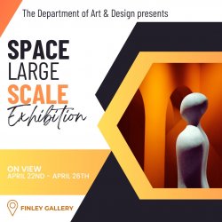 Space Large Scale Exhibition at Finley Gallery