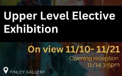 Upper Level Elective Exhibition header