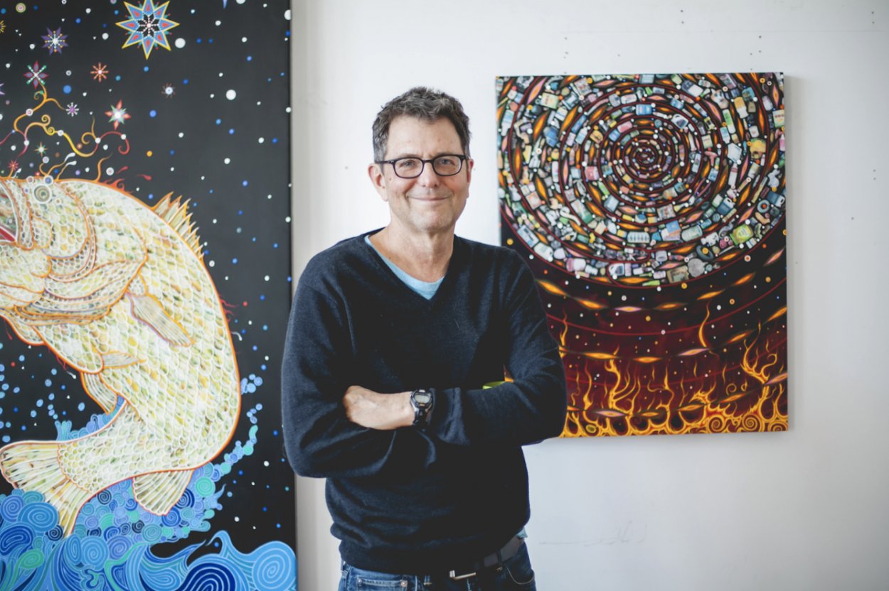 Fred Tomaselli　フレッド・トマセリ Art Forum Guest Speaker, Fred Tomaselli – Department Of Art And