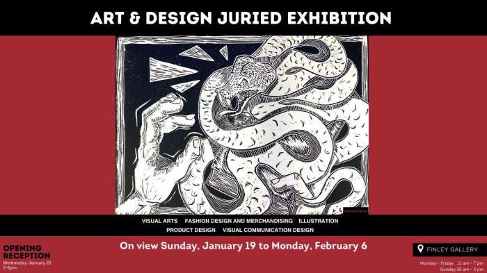 Art And Design Juried Exhibition – Department Of Art And Design