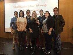 Anabella Poland with Ivan Arevalo, Elena Medin, Juan Contla, Jose Cortez, Francesca LaBianco and Mike Sheehan