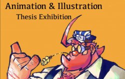 Animation and Illustration Thesis Exhibition Header