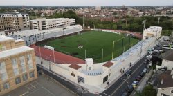 Aerial photo of Hinchcliffe Stadium