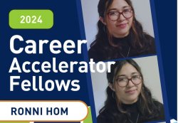 Ronni Hom header image for FY2023 Career Accelerator Fellow