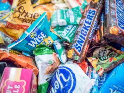 Image of snacks for care packages