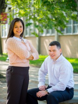 Dr. Robert Reid and Dr. Pauline Garcia-Reid