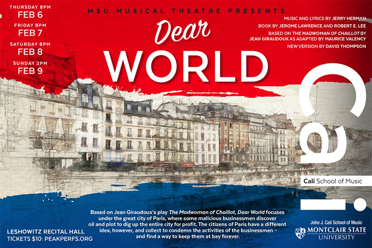 Dear World-Musical Theatre Performance - University Calendar - Montclair  State University