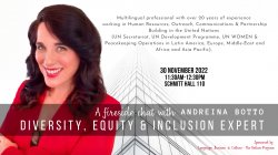 Fireside Chat with Andreina Botto, Diversity, Equity & Inclusion Expert, decorative