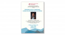 Flyer for Rethinking Social Competence Across the Spectrum and the Lifespan