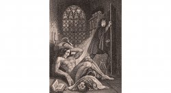 Frankenstein 1831 Ed. Cover Illustration