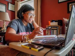 Online graduate student at montclair state