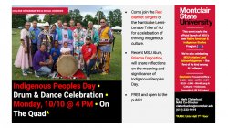 Flyer for Indigenous Peoples Day
