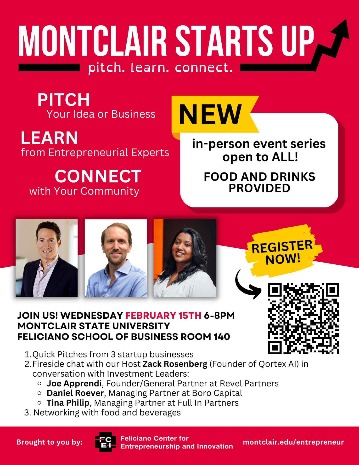 Montclair Starts Up! - University Calendar - Montclair State University