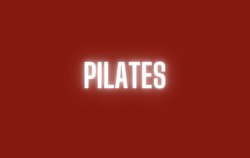 Pilates text title