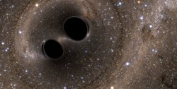 Simulation of colliding black hole [credit: SXS Collaboration, LIGO]