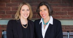 Researchers Jennifer Urban (left) and Miriam Linver.