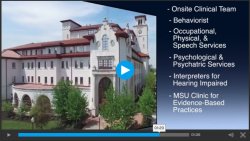 Feature image for Partnership Between Bergen County Special Services Brownstone School and Clinic for Evidence-Based Practices in Schools Highlighted in Promotional Video