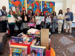 Photo of CEHS Staff Advisory Council 2022 Toy Drive