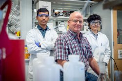 Dr. David Rotella with research students