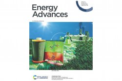 Dr. Sarkar's cover on the tenth issue of Energy Advances