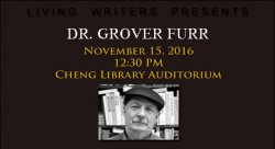 Feature image for Grover Furr Speaks at William Paterson University