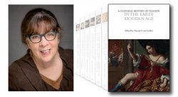 Collage of Photo of Naomi Liebler and book cover