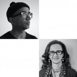 Portrait of Teresa Fiore and Dawit L. Petros