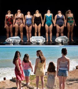 Collage of two movie stills