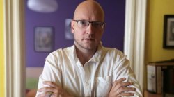 Photo of journalist and writer Sandor Jaszberenyi