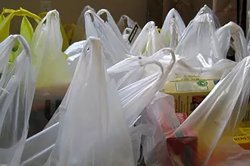 plastic shopping bags