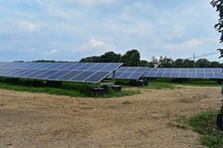 solar farm on superfund site