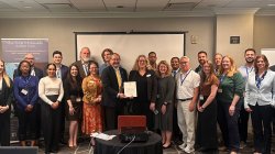 group of participants and instructors at the CESAC Rate School kick off