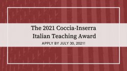 Coccia-Inserra Italian Teaching Award