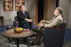 The interview in progress