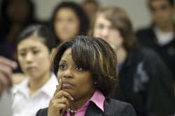 Some of the students and faculty in attendance at the master class.