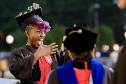 The College of the Arts graduate of 2016.