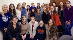 Dr. Robert Owens, a renowned expert in child language disorders visited Montclair State for a workshop with more than 50 students, staff, faculty, and alumni.