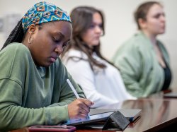 Students in class