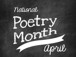Logo for National Poetry Month