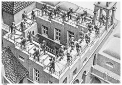 Escher's Ascending and Descending