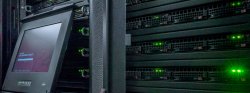 server rack in data center