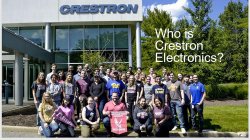 Crestron Electronics interns group photo