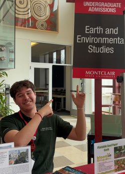 Josemy Barrera Earth and Environmental Studies department admissions table
