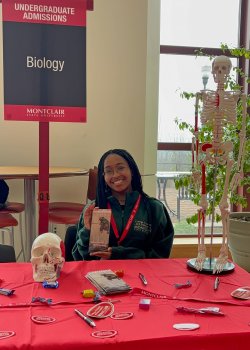 Torie Giles Biology department admissions table