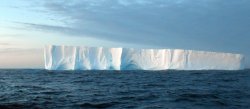 Large tabular iceberg, Antarctica